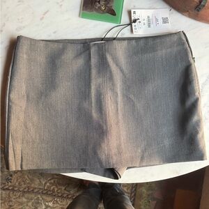 Gray Mini Skort